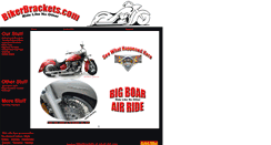 Desktop Screenshot of bikerbrackets.com
